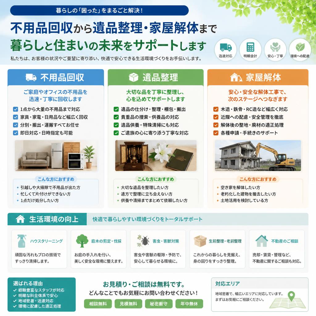 2. M&Sのサービス内容